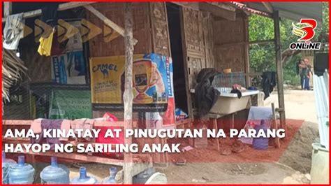 alipin ng sariling anak|Ermat kinatay ng buryong na anak.